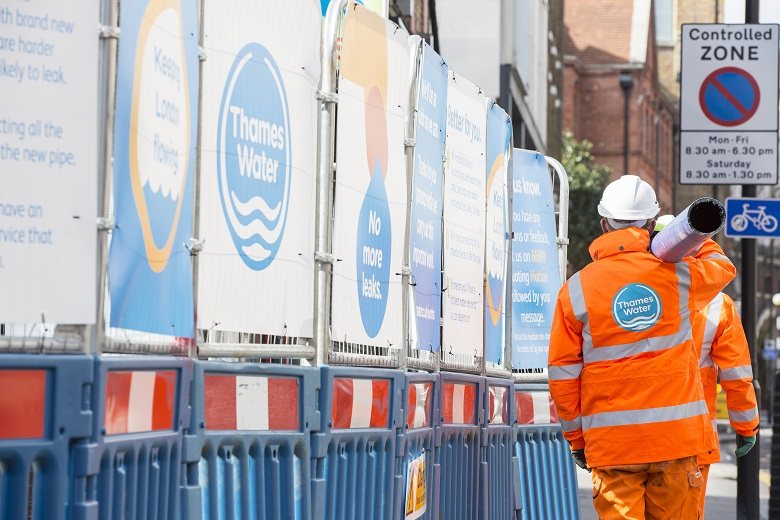 Workers at Thames Water, UK