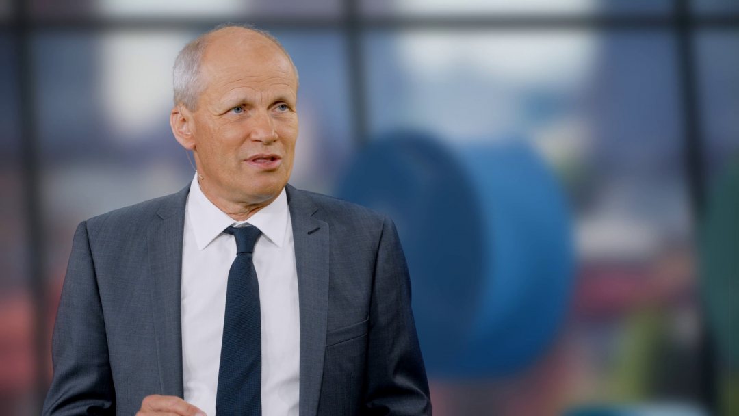 SIWI-drector Torgny Holmgren at the opening session of the Stockholm world water week 2021 on 23 August