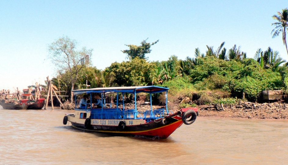 Boat in Mekong delta, Vietnam