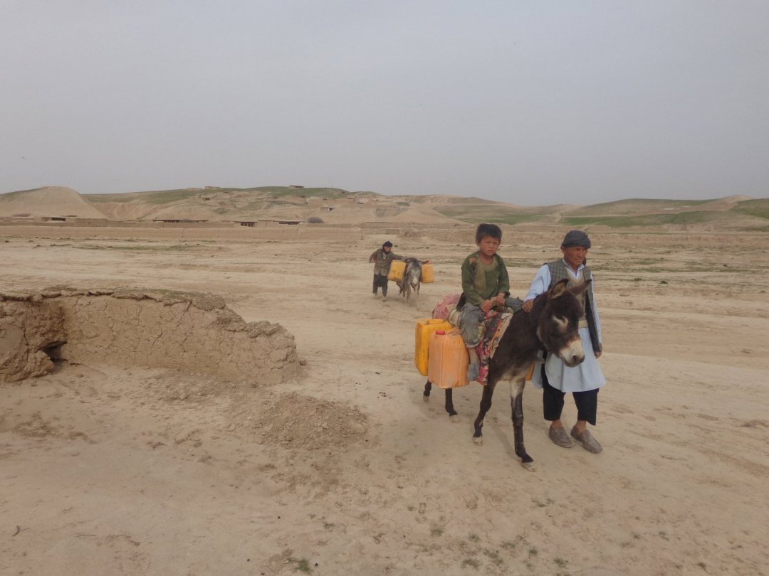 Water scarcity leads to food insecurity and makes people to move and start a living elsewhere. (photo: stichting ZOA)