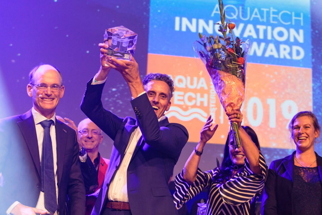 Overall winner of the Aquatech Innovation Awards in 2019