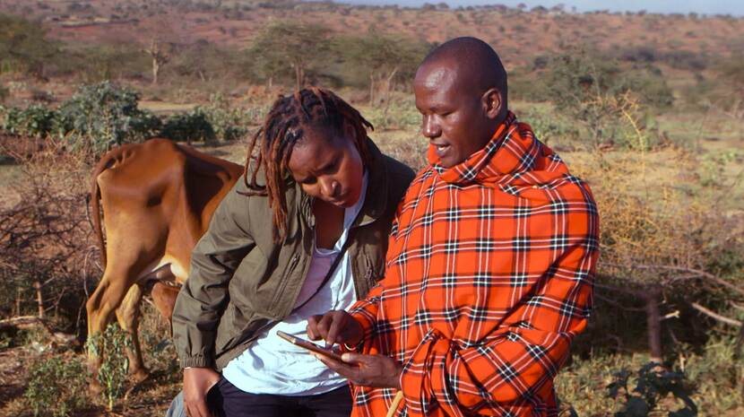 African farmers using smart technology to produce more crop
