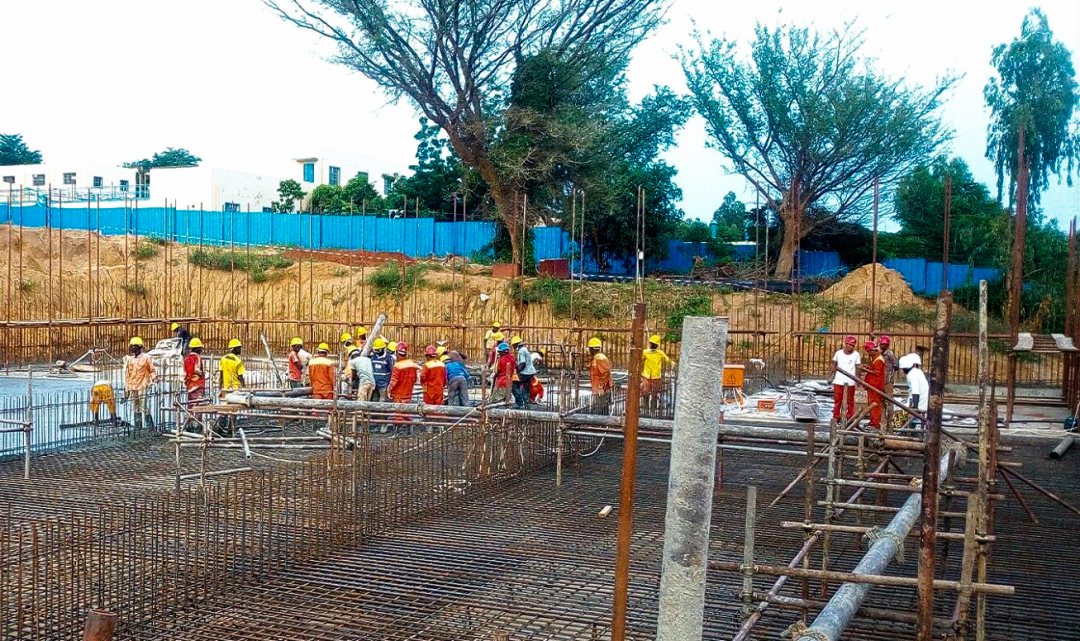Construction of a water treatment plant in Niamey, Niger