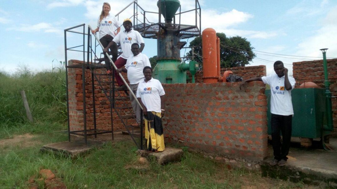Biogas production plant of Mandulis, Kenya