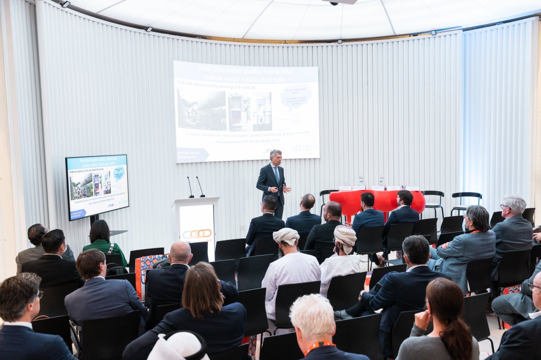 Demcon Optiqua Jos-Willem Verhoef during EXPO 2020 Dubai 23 March