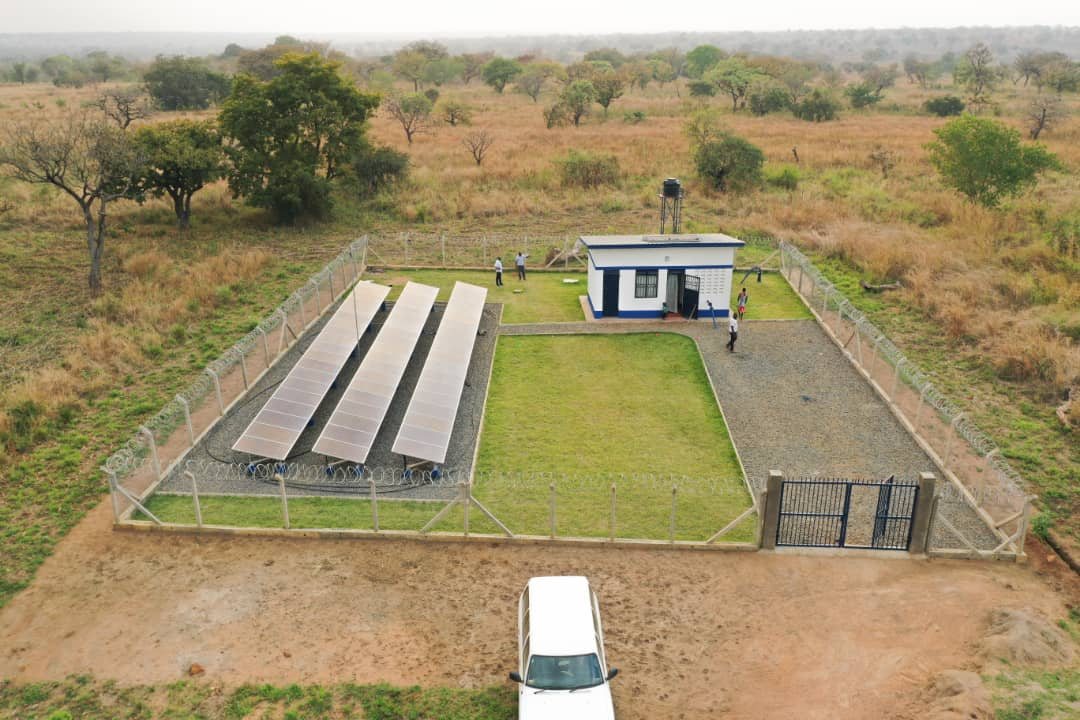 Solar system for water supply in Uganda