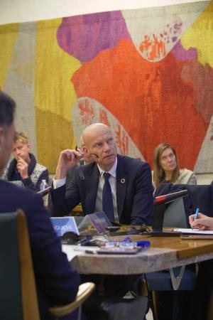 Henk Ovink at UN-Water Summit on Groundwater, IGRAC's side event
