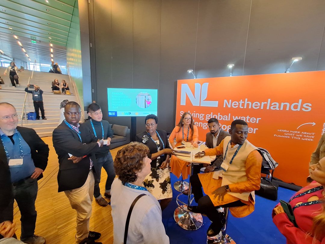 Dutch NGO WASTE presented the Finish Mondial consortium that works on the establishment of self-supporting WASH sectors in India, Kenya, and Uganda