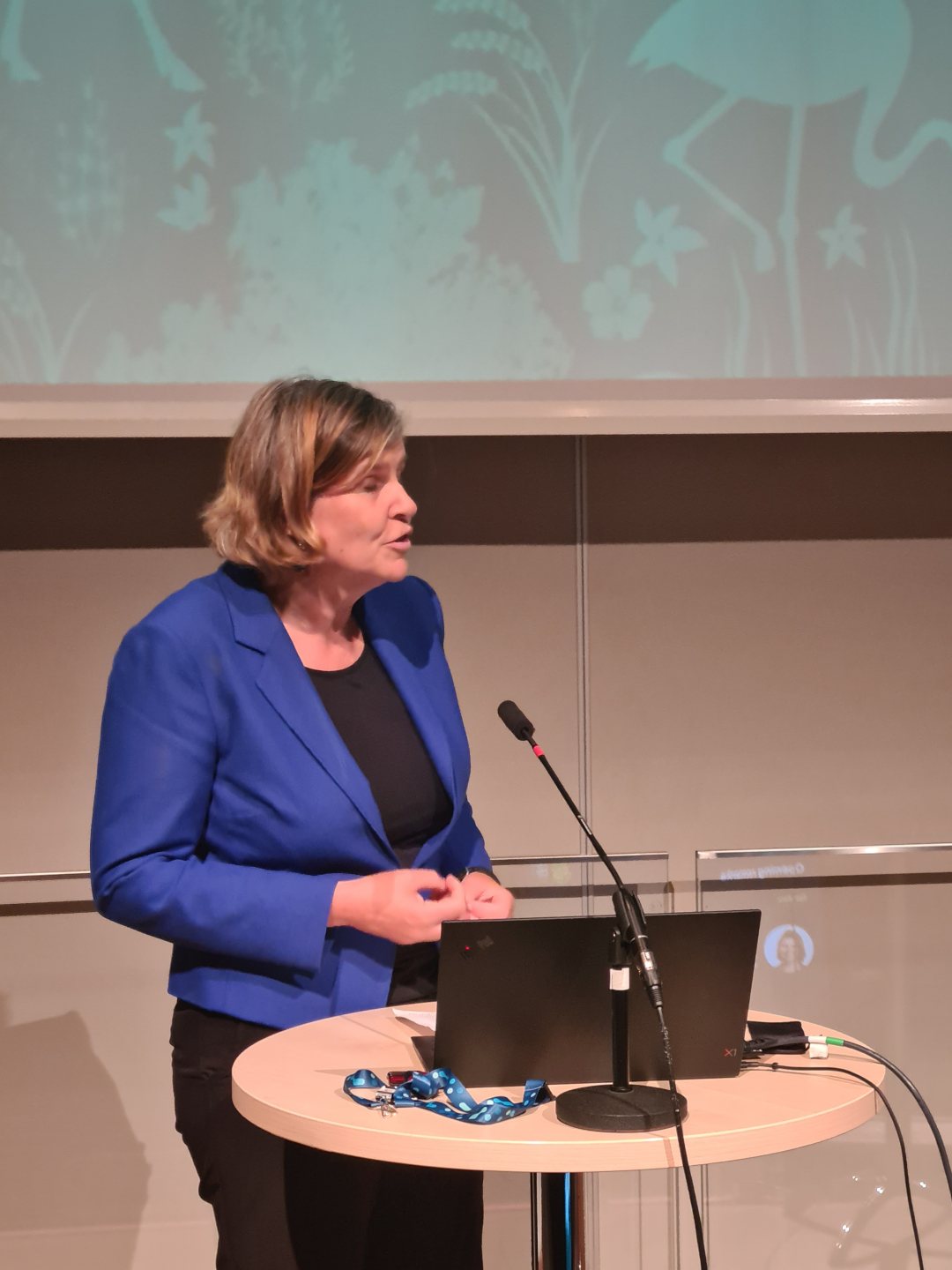 Dutch special water envoy Meike van Ginneken spurted the global water community the live with the huge challenges ahead. She reminded the huge achievements in the past.