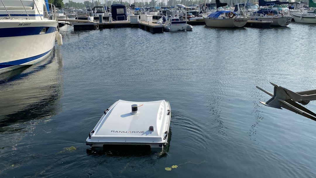 RanMarine's WasteShark at Toronto Harbour