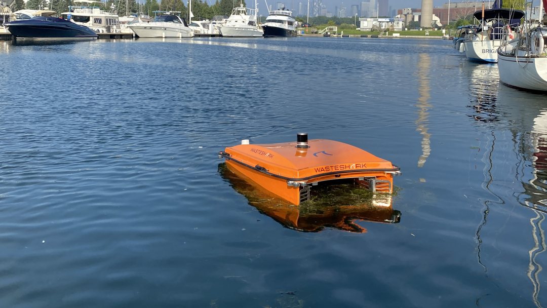 RanMarine's WasteShark at Toronto Harbour