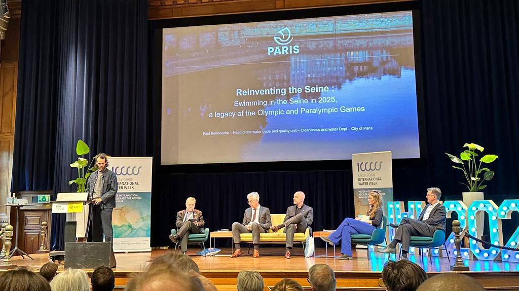 Presentation of the City of Paris at the Integrated Leaders Forum 2023.