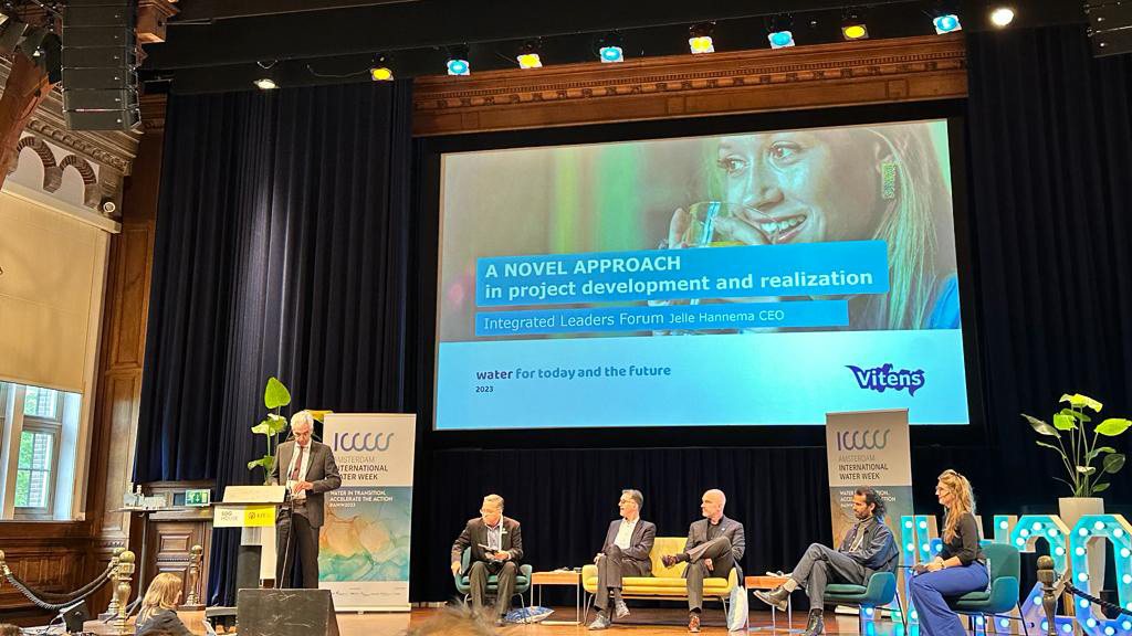 Presentation of Vitens at the Integrated Leaders Forum 2023.