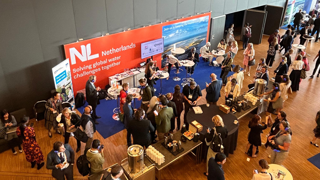 Netherlands Pavilion, Stockholm World Water Week 2024.