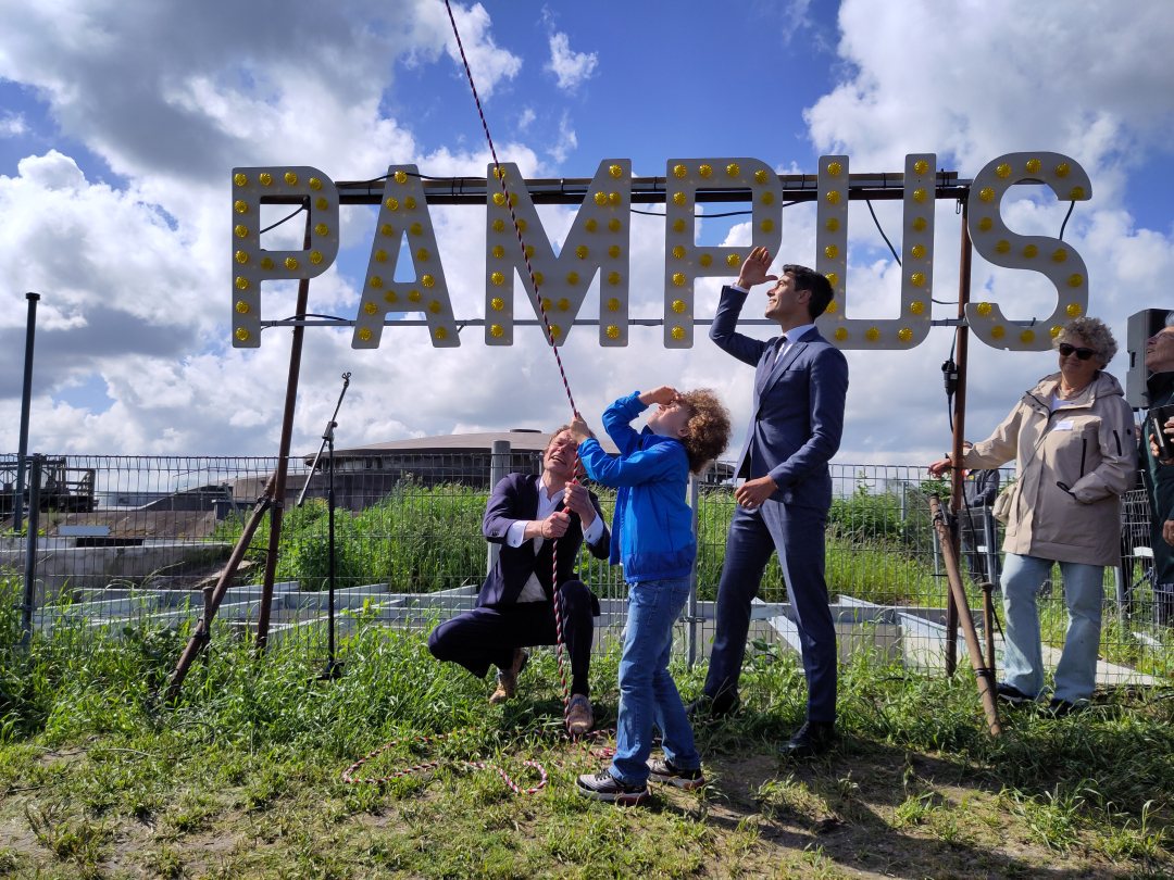 Opening of self-sufficient Island Pampus