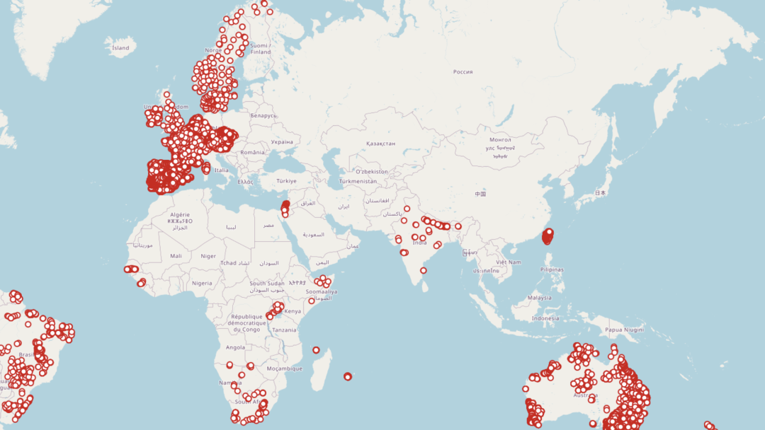 Snapshot of IGRAC's Global Groundwater Monitoring Network