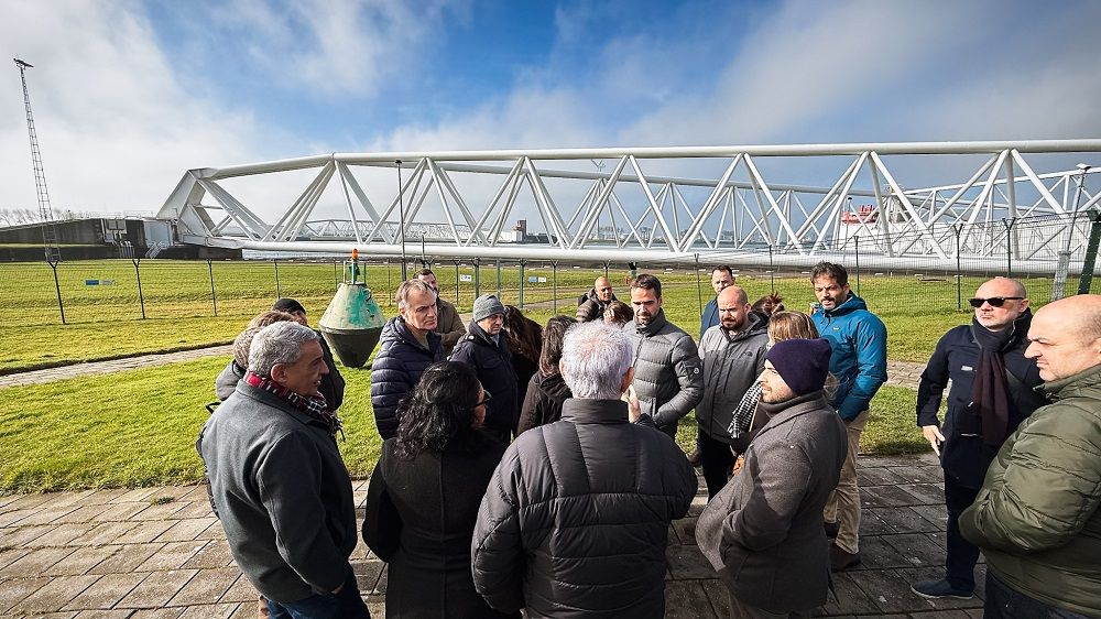 Rio Grande do Sul's delegation learning about the Room for the River Programme. Photo: NBSO Porto Alegre