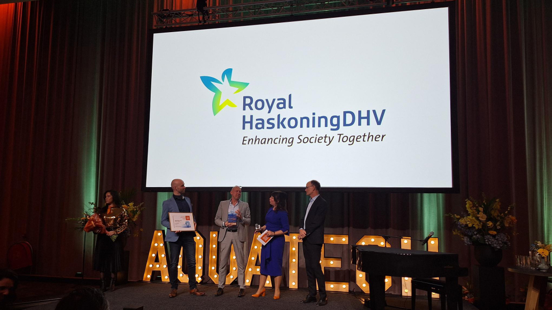 Aurea of Royal HaskoningDHV is the Overall Winner of the Aquatech Innovation Award 2025