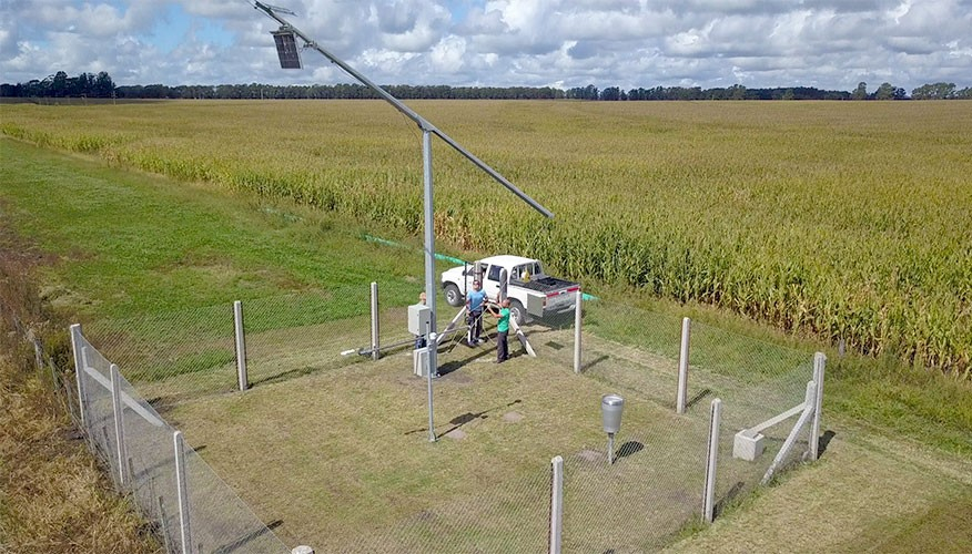 Blue Deal Project. Monitoring station in the Tandil-General Lavalle catchment area. Photo Credits: Dutch water authorities