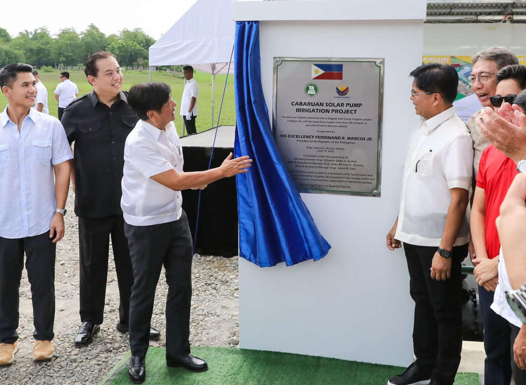 PBBM inaugurates PH’s first, biggest ‘game-changer’ solar-powered pump irrigation project