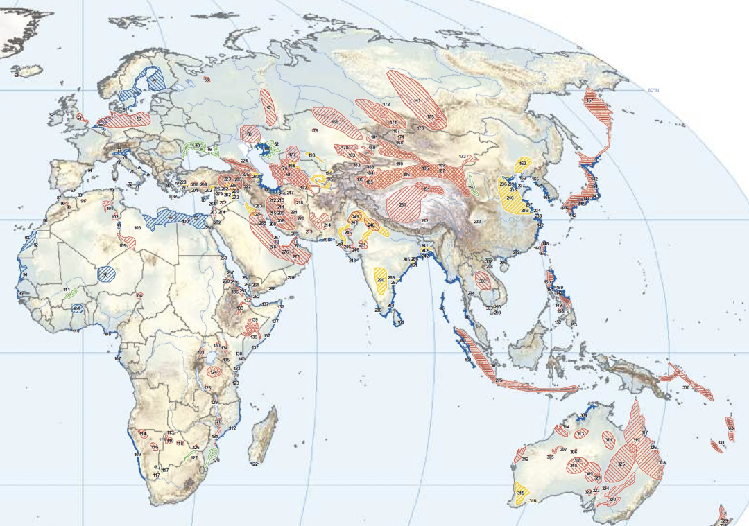 Salinity worldmap
