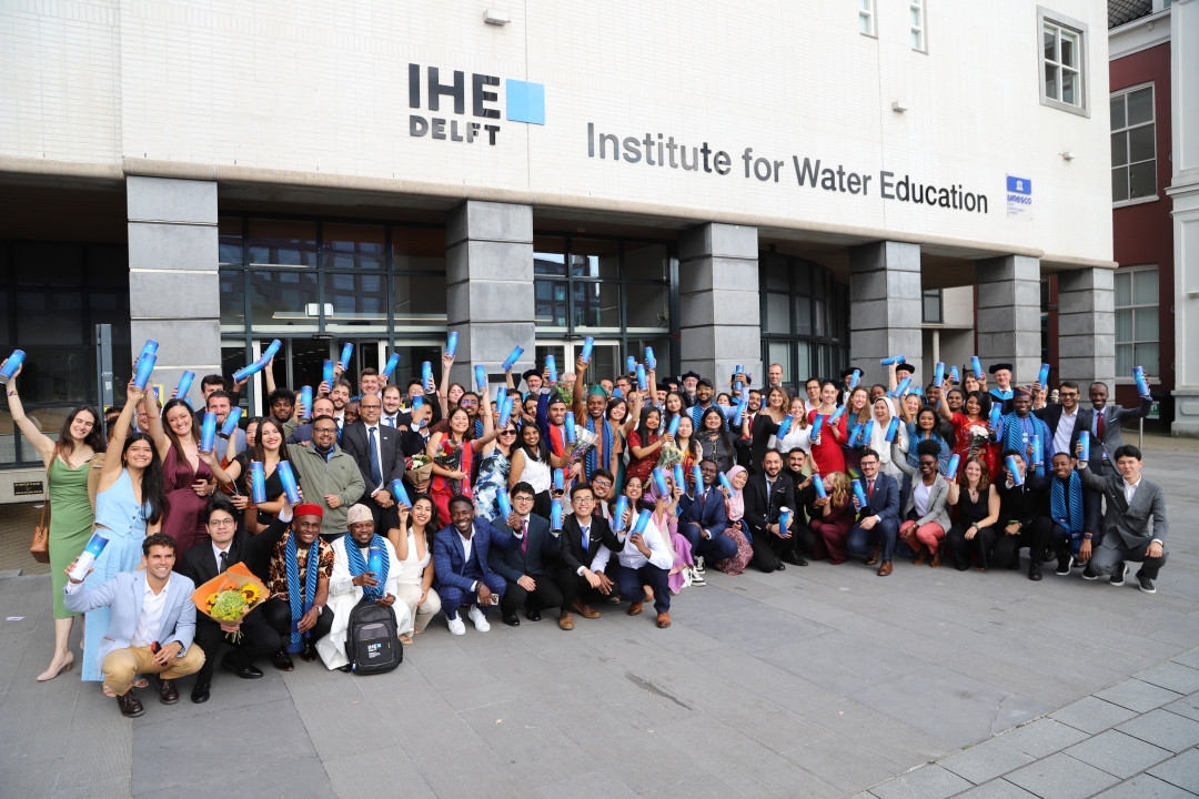 IHE Delft student graduation 2024