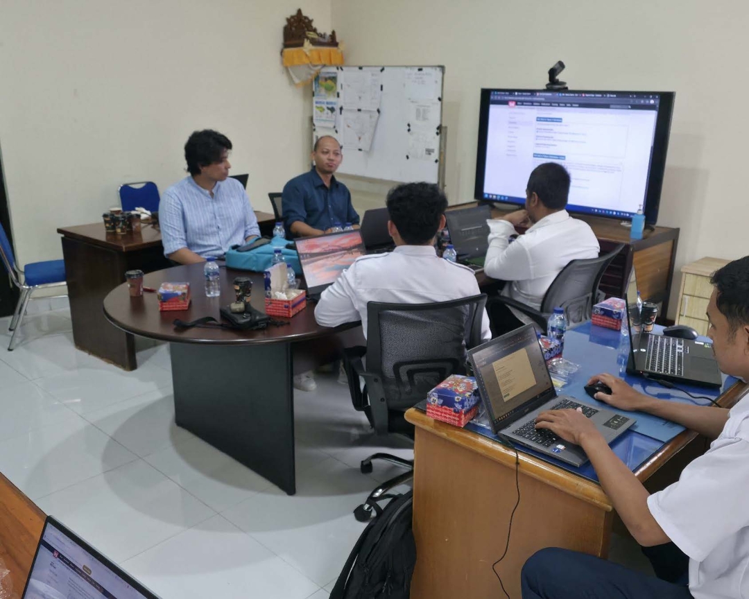 Mission to Bali. DRRS team