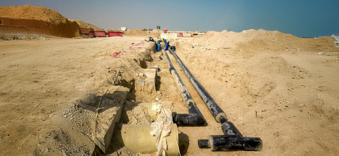 Liwa water storage. Photo credits: KN international