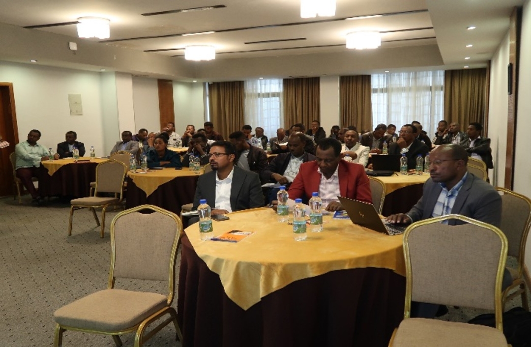 The end-term evaluation, presented at the Embassy of the Kingdom of the Netherlands in Addis Ababa Photocredits VEI - Dutch Water Operators