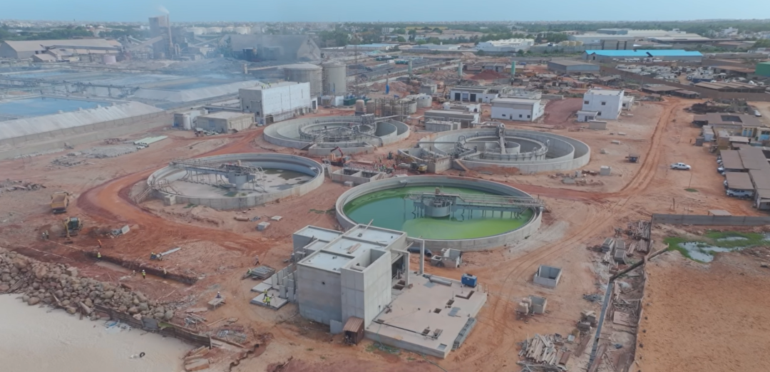 Baie de Hann in Senegal. Waste water treatment plan. Photocredits: Invest International
