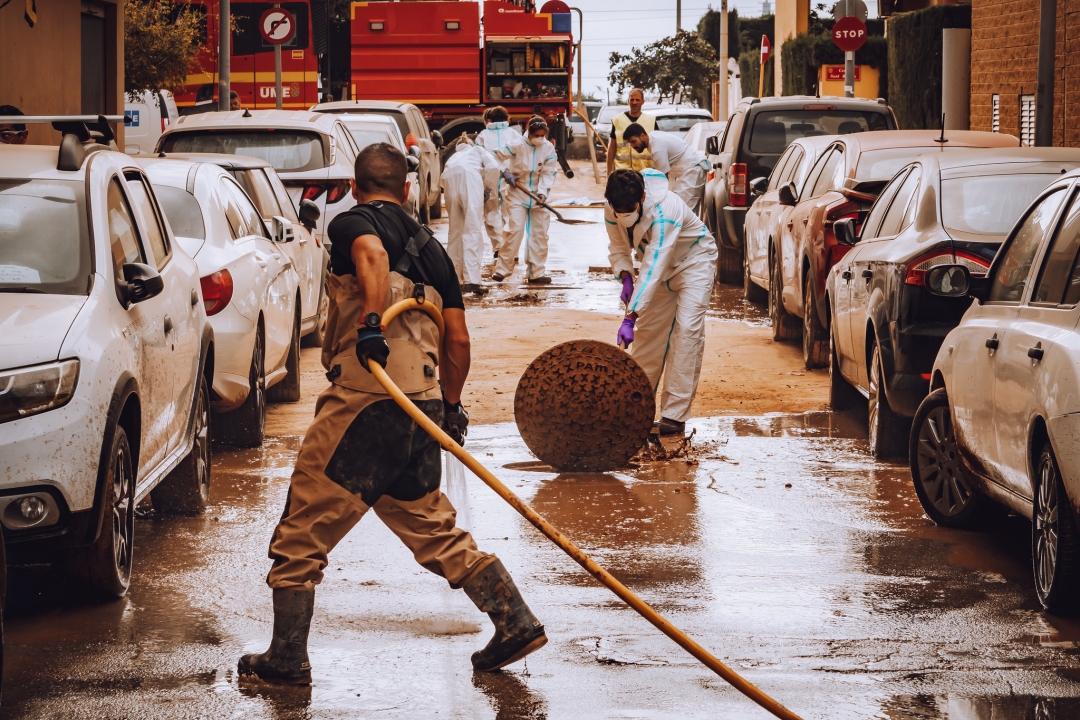 Floods in Valencia. Source Flickr. unidadmilitardeemergencias