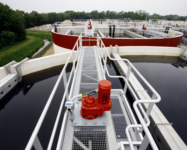Nereda treatment plant in Epe, The Netherlands