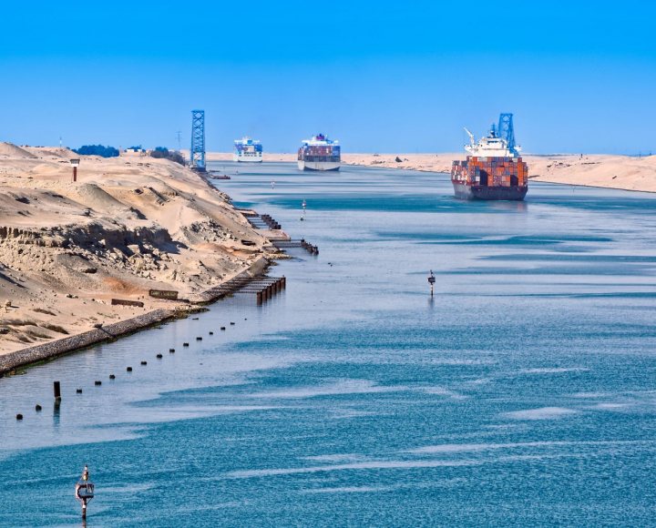 Second Suez Canal in Egypt
