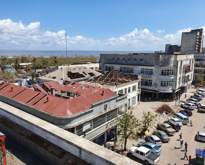 Beira after cyclone Idai hit the city