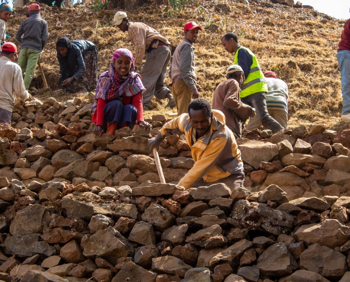 IRM4WASH project in Ethiopia. Photocredits VEI – Dutch Water Operators