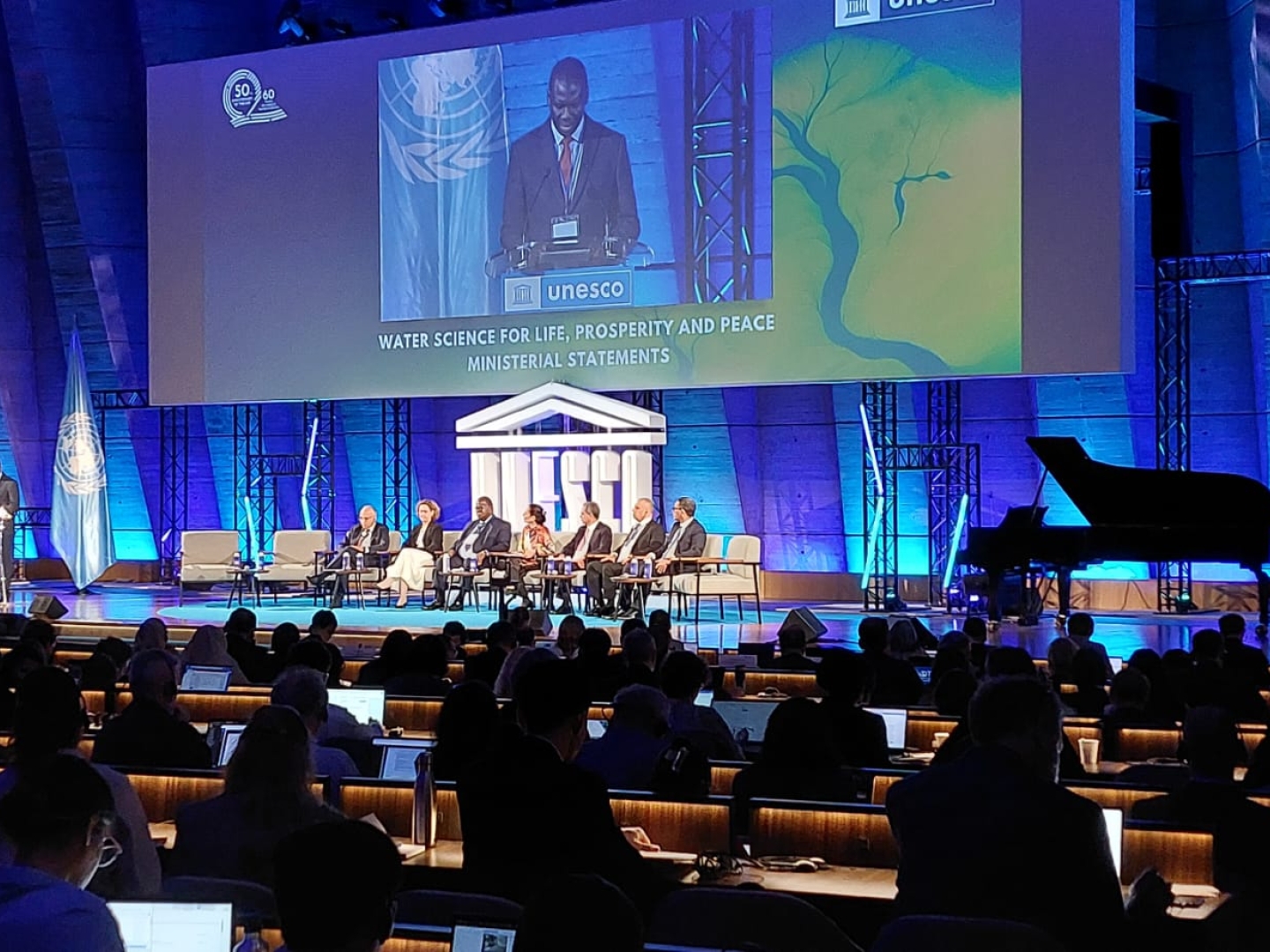 •	Election session: NL as a new IHP Council member, December 2025, Paris. Photo credits: UNESCO