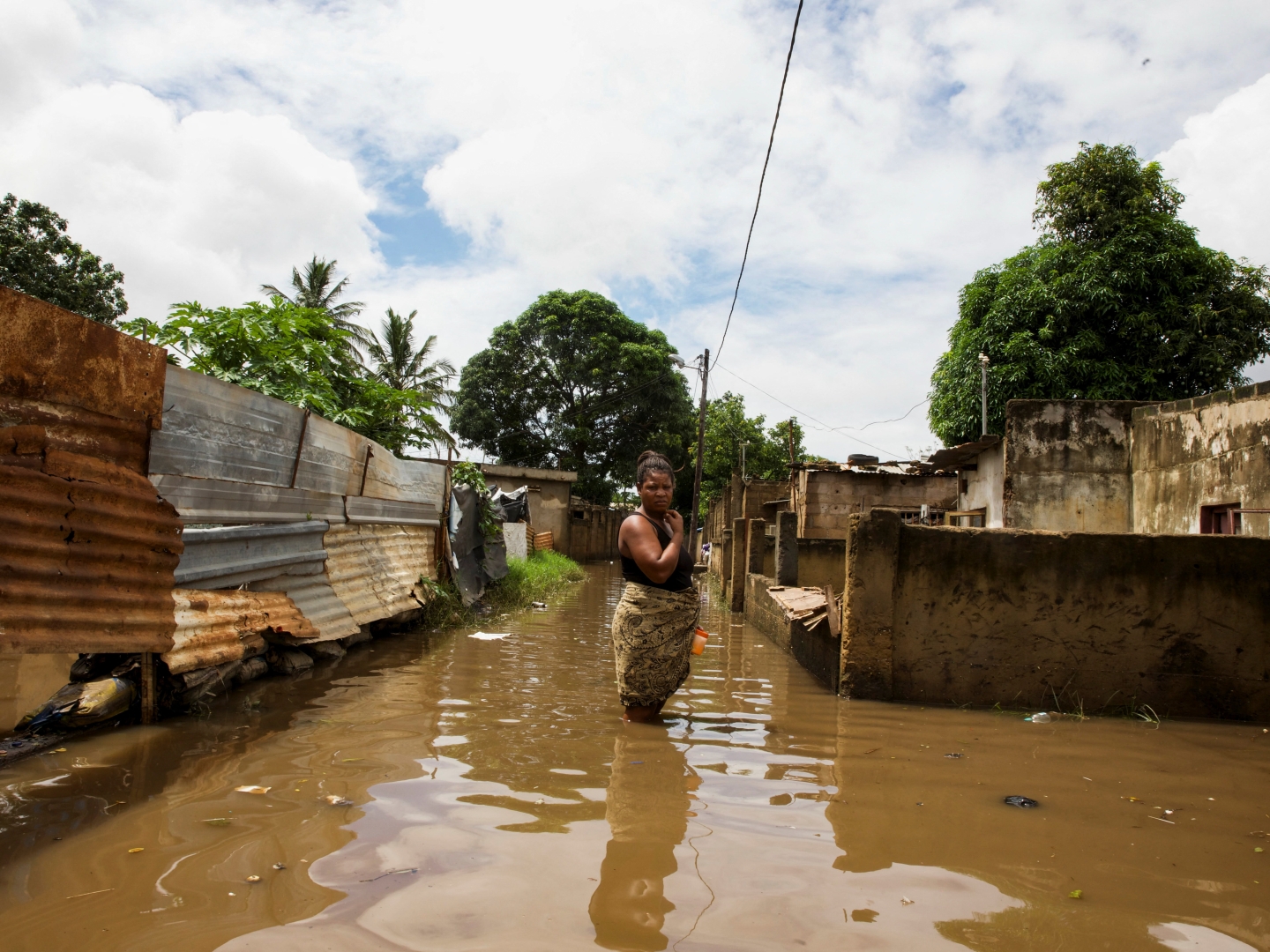 Mozambique floods. Photocredits: Reuters