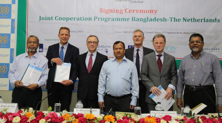 Signing ceremony Bangladesh Deltaplan 2100