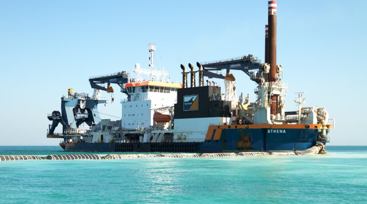 Landaanwinning met CSD Athena