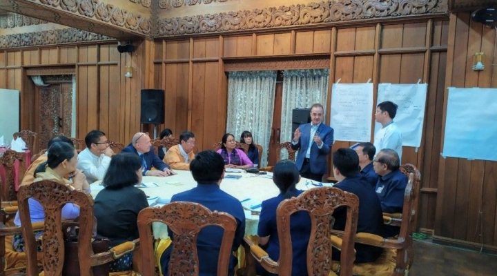 workshop in yangon on roadmap to water policy