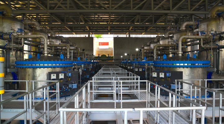 PWNT Ceramac installation at Choa Chu Kang water works Singapore