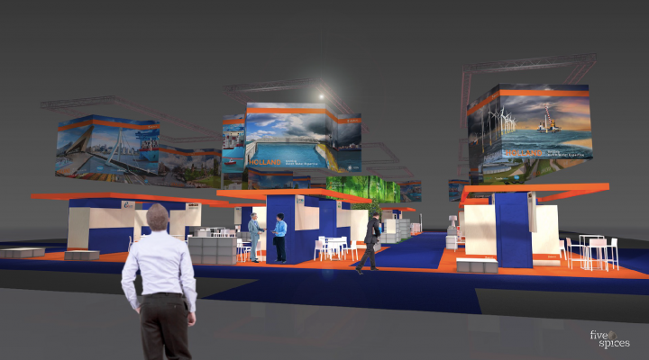 Design of the Holland Pavilion at Aquatech Amsterdam 2019