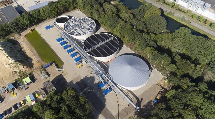Aerial of WWTP Weert