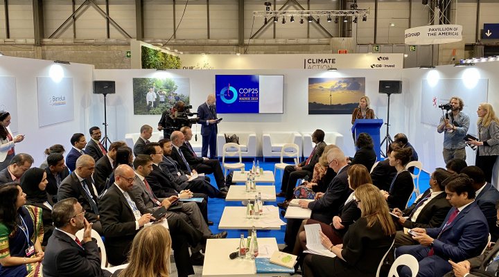 Meeting of GCA partners at COP25 in Madrid