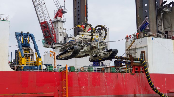 New trencher developed by Van Oord-HellenicCables to dig trenches five meters deep in seabed