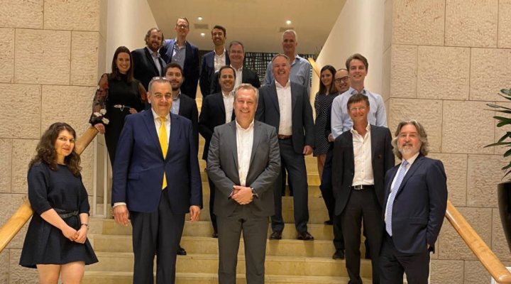 Signing ceremony for acquisition of Nijhuis Industries by Saur Group in Paris, France