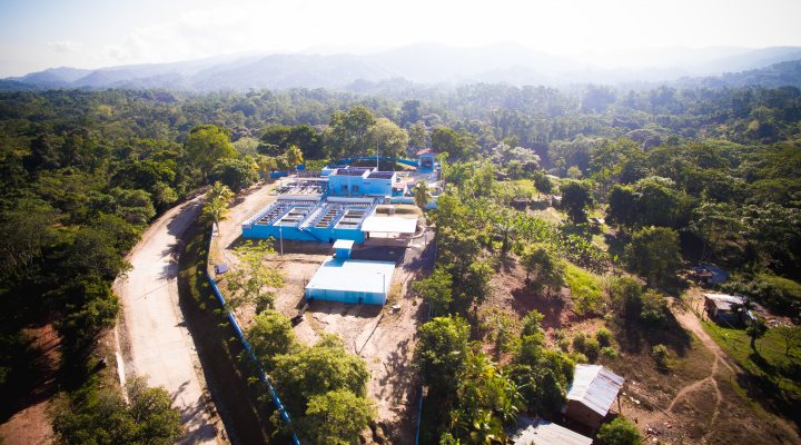 Water treatment plant of Empresa Aguas de Puerto Cortes, Honduras