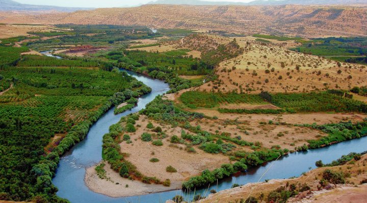 Great Zab river near Erdbil, Kurdistan (photo: Wikipedia)