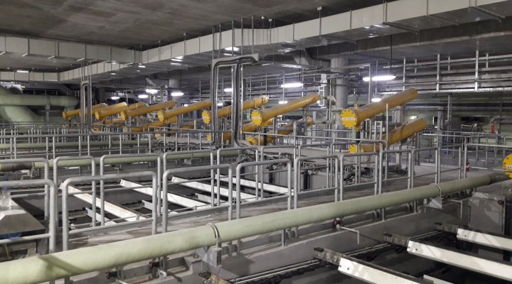 Nijhuis i-DAF unit at Keppel Marina East desalination plant, Singapore