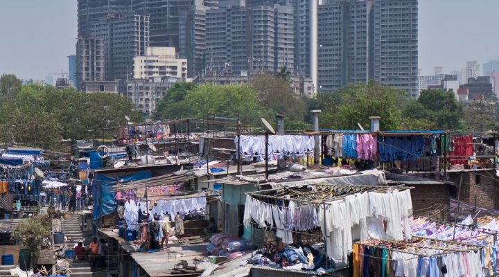 Skyline of Mumbai, India